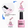 AIMEILI- Kit de esmalte de uñas en gel con base