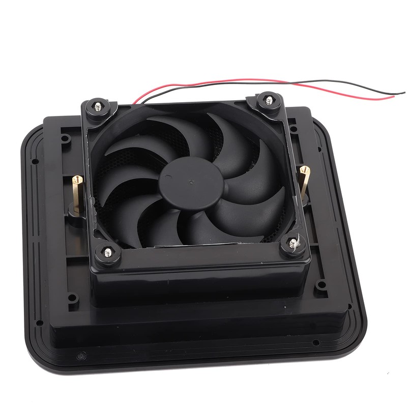 Air Ventilation Window RV Fan 12V Cooling Air Vent, 4W