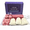 Cedar Space Cedar Blocks for Clothes Storage, 100% Aromatic Red