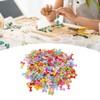 1000Pcs Dog Bone Buttons Bright Vivid Colors Cute Dog Bone