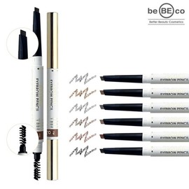 (베베코)시그니처 아이브로우 펜슬 (6컬러) 본품+리필 가능한 섀도우펜슬 (BEBECO) Signature Eyebrow Pencil (6 Colors) Main Product + Refillable Shadow Pencil
