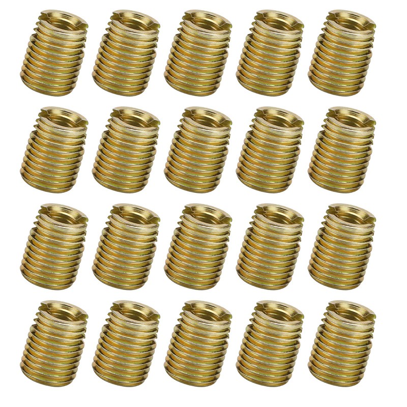 Pack of 20 302 Carbon Steel Self-Tapping Thread Insert Accessories