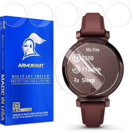 ArmorSuit 6 Pack for Garmin Lily 2 / Lily 2 Classic Screen Protector Max Coverage MilitaryShield HD Clear Film - Made in USA