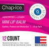 Chap Ice Mini Lip Balm Assorted Flavors12 Count Bundle with