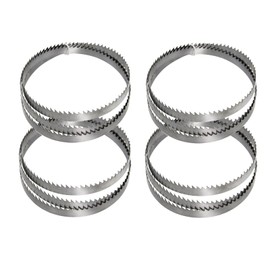 Pack of 4 Saw Blades 1140 x 13 x 0.65 mm Stainless Steel 14/18 zpz for Güde MBS 105 V, Bi-Metal M42 Band Saw Blade Metal Band Saw Blade