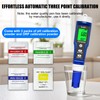 Homcoice pH Chlorine Meter Pool 5-in-1, pH Chlorine ORP H₂
