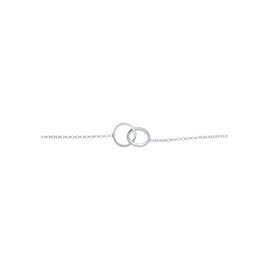 Elli Women's Choker Necklace Circle Minimal Basic Trend in 925 Sterling Silver