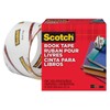 Scotch Book Tape, 2 in x 540 in, Excellent for