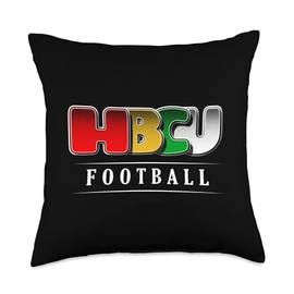 HBCU Football Pride | African American Heritage Design Throw Pillow