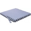 Venbytech for 8 Gray Exercise Mat EVA Foam Interlocking Tile