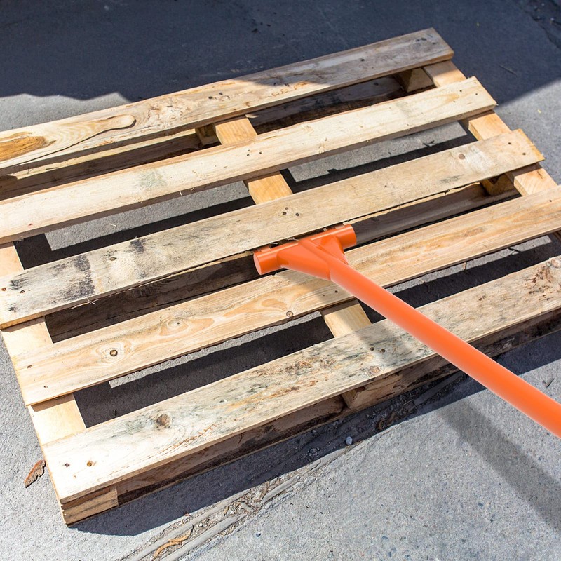 Dolibest 48'' Demo Bar 2-Tine Wrecking Bar, Heavy Duty Pallet