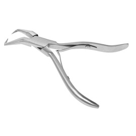 KONTONTY 1 Pair Hair Extension Pliers Stainless Steel Bonding Tool for Precise Hair Gripping Ergonomic Design for Home Salon Use Compact Durable