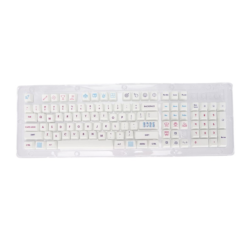 Keyboard Keycaps 108 Keys PBT Material OEM Keycaps Dye Sublimation