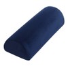TanYoo Semi-Round High Resilience Urethane Pillo Leg Pillow, Lumbar Support, Leg Pillow, Below Knee Pillow, Lumbar Support, Comfortable Sleep Pillow, Body Pressure Dispersion, Fluffy and Sticky Velour