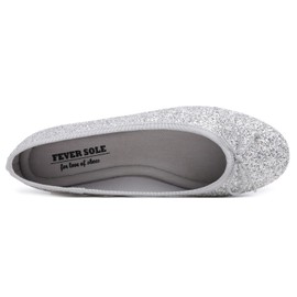 Feversole Women's Classic Ballet Flats with Profile Sole