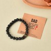Dad Birthday Gifts from Daughter Son Mens Beaded Bracelet for