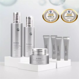 Cellcavia [Q] 셀 캐비어 부스팅GOLD스킨케어 7종세트 동안관리 Cell Caviar Boosting Gold Skin Care 7-Piece Set for Anti-Aging Care