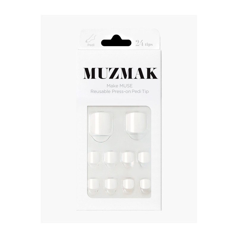 Reusable Pedi Tip Summit White (Pedi) / 리유저블 페디팁 써밋