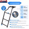 SI Adjustable Tailgate Ladder for 2017-18 19 20 21 22