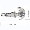 Grappling Gravity Hook Survival Carabiner Stainless Steel Multifunctional Rescue EDC