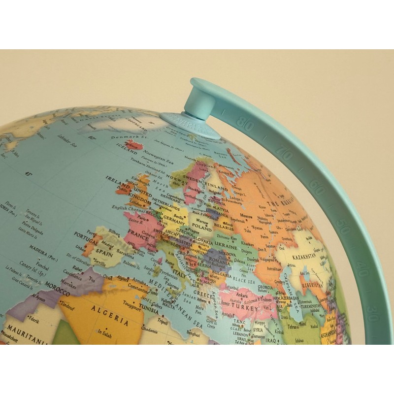 Exerz 30CM Educational World Globe Swivel Rotating Globe - Diameter