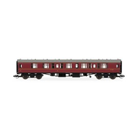 TT:120 Hornby Coach Car - TT4001 BR Mk1 Composite Corridor E15459 - Era 5 Train Toy, TT Gauge Carriage for Train Set, Rolling Stock Models for Adults - 1:120 Scale Model Gift