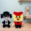 Forsaken Chance & Ellio, simpatici personaggi di peluche, cuscino per