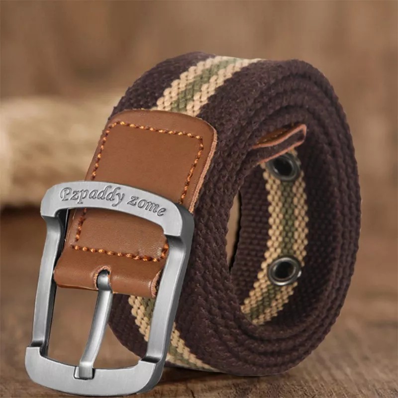 MINI BOXX Cinturones Para Hombre Casual Cinturón De Lona Ajustable