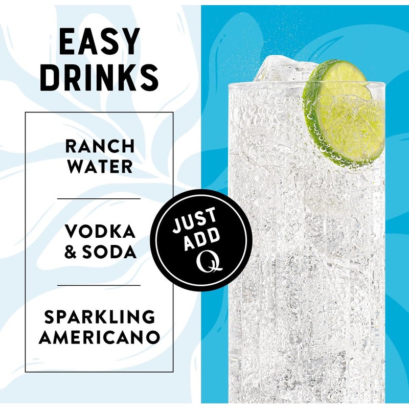 Q CLUB SODA - Club soda with Himalayan Salt -