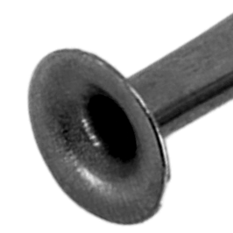 100pcs Mushroom Rivets Multipurpose Double Cap Mushroom Rivets for Belts