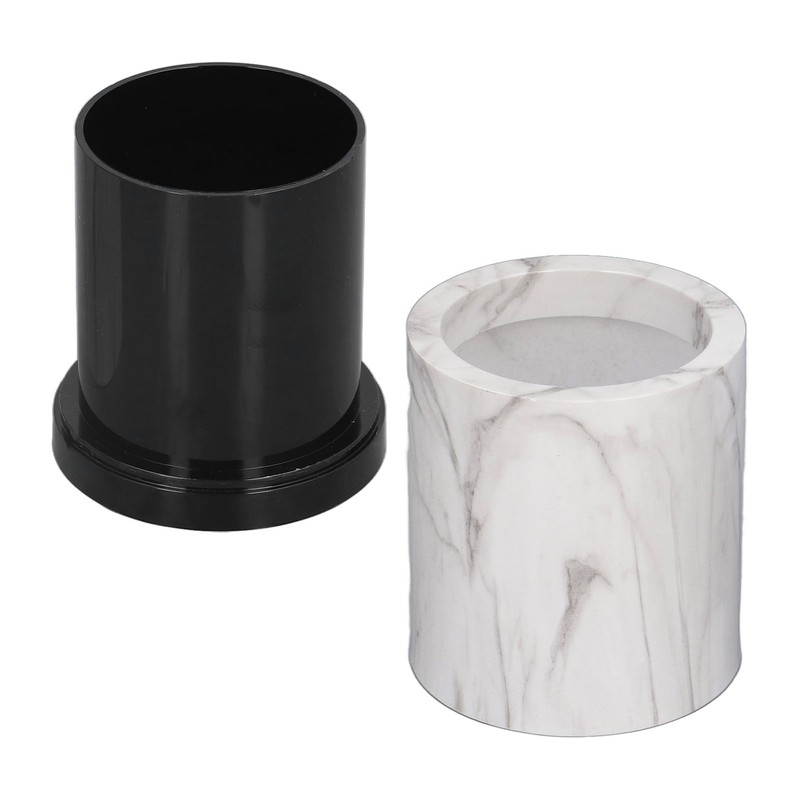 Marble Pattern Pen Holder Beautiful Marble Pattern Anti Slip ABS
