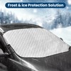ASAB Magnetic Car Windscreen Cover with 3 Hidden Magnets Universal