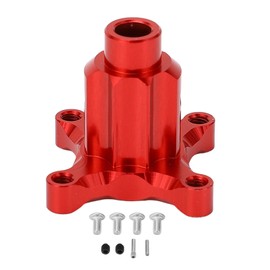 RC Differential Outputs Straight Axle Aluminum Front Rear Center Universal Differential Outputs for ARRMA KRATON 1/8 Car Red