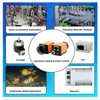 SZRMCC M12 8 posiciones X-Code macho a RJ45 Ethernet Cat-6