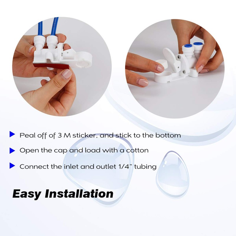 Frizzlife Leak Protection Valve For Reverse Osmosis And Under Sink