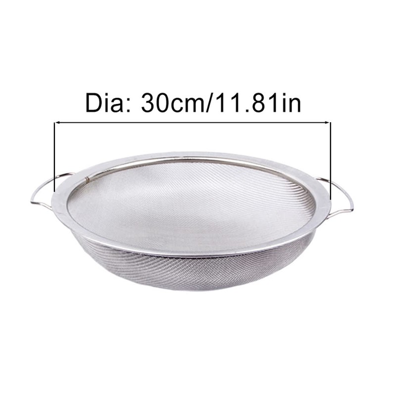 Kisbeibi Paint Strainer Mesh, Stainless Steel Paint Filters Strainers, 11.81inch