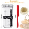 Viceda Sourdough Starter Kit, Sourdough Starter Container with Spatula, Baker