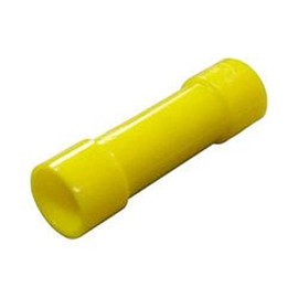 NICHIFU TERMINAL INDUSTRIAL Insulated Butt Sleeves 100 Pieces TMV B-2 YEL