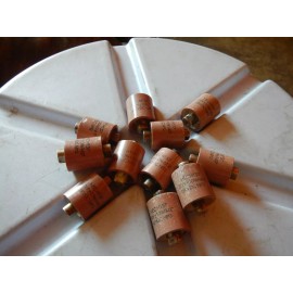 HEC NEW HEC HT57 CERAMIC DOORKNOB CAPACITOR 25PF 15KVDC NPO