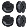 4Pcs Strimmer Wire Replacement - Durable Nylon Line for Grass
