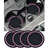 UBOG 4PCS Car Coasters,Car Accessories Car Cup Coasters,Car Accessories Interior,2.75