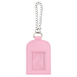 Wigo Certification Photo, Approx. 1.2 x 1.6 inches (30 x 40 mm), Colorful ID Photo Case, Key Holder, Photo Holder, Present, Girly, Women's, L Pink