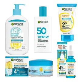 Rutina Express Aclara 5p Antiacné Crema Nutritiva+gel Exfoli