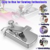 Kolamom Magnetic Seam Guide Straight Seam Guide Sewing Accessories, Multifunctional,