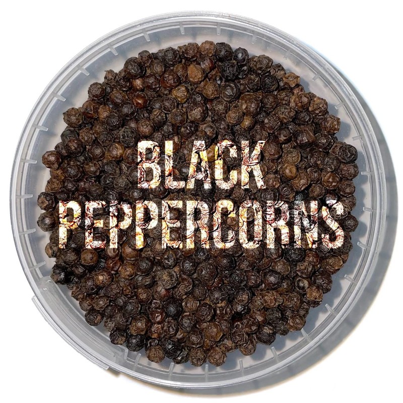 Whole Black Peppercorns - 400g