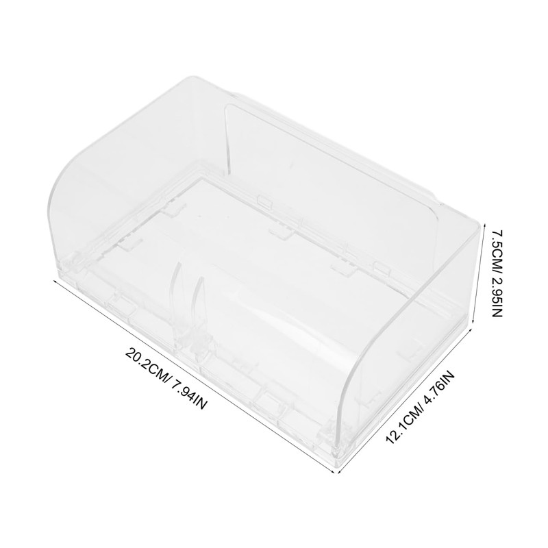 ULTECHNOVO Waterproof Socket Cover 2-Gang Self Adhesive Outlet Protector for