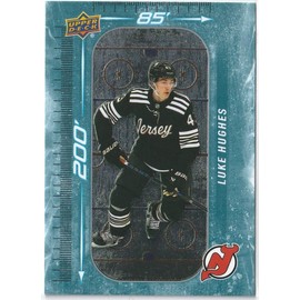 2023-24 Upper Deck Hockey 200' x 85' Rookies Luke Hughes Rookie Card RC #DM-81