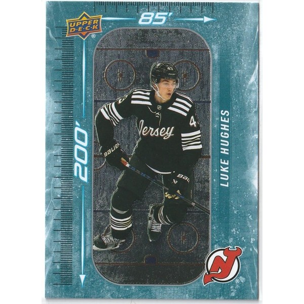 2023-24 Upper Deck Hockey 200' x 85' Rookies Luke Hughes