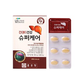 DongKook Dang 종근당 간건강 슈퍼케어 600mg x 30정 1박스 V Jongkundang Liver Health Super Care 600mg x 30 Tablets 1 Box V