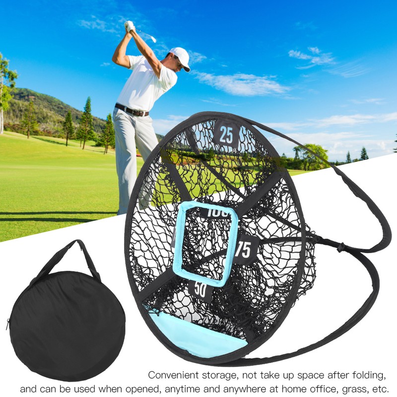 Golf Digital Cutter Practicing Net Multidistance Multiangle Swing Training Foldable